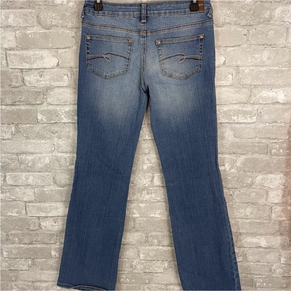 Justice Bootcut Distressed Jeans
